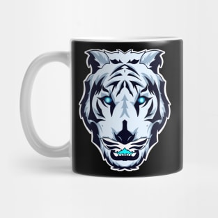 Tiger Face Art Mug